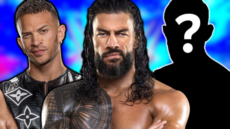 WWE stars Ricky Saints and Roman Reigns