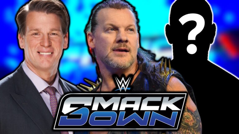 WWE SmackDown logo, Chris Jericho and JBL