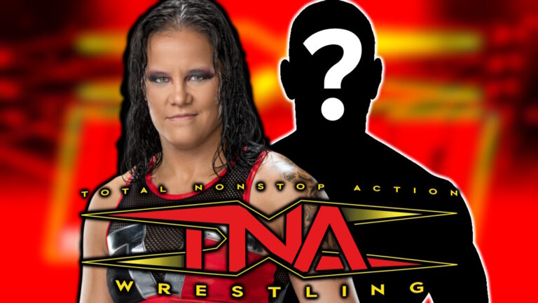 TNA Wrestling logo and Shayna Baszler