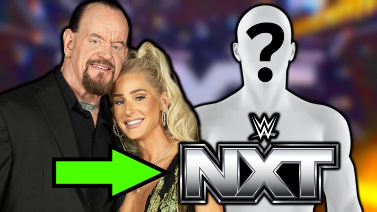 WWE NXT logo, The Undertaker and Michelle McCool