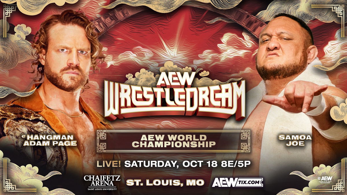 Hangman Adam Page vs. Samoa Joe - AEW WrestleDream 2025