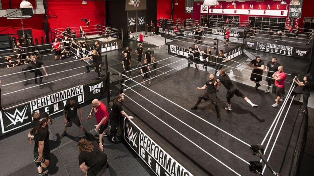 WWE tryout at the Performance Center