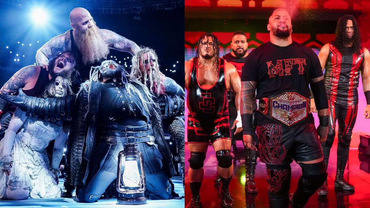 WWE stars the Wyatt Sicks and Solo Sikoa's MFT