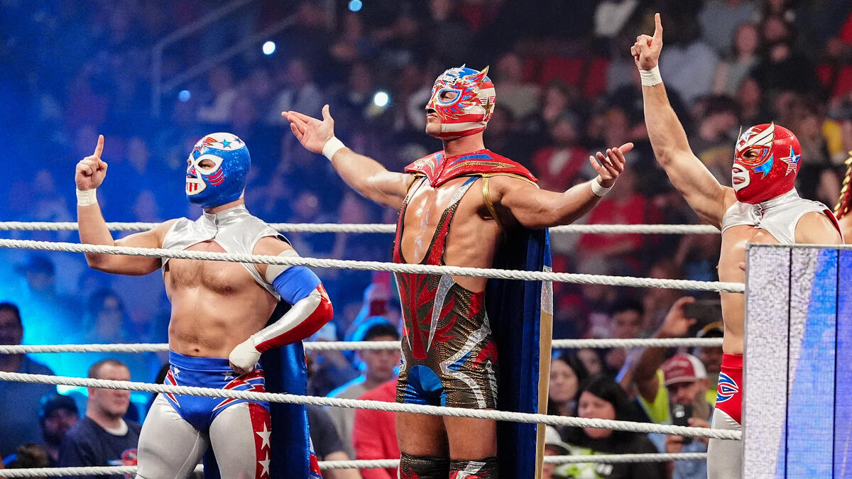 Los Americanos on WWE Raw