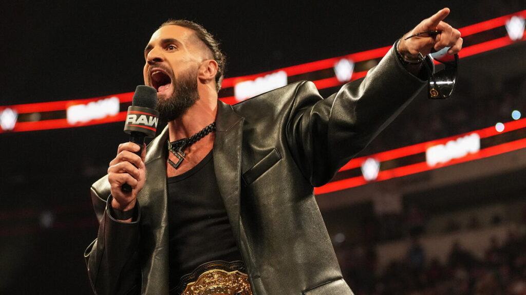Seth Rollins on WWE Raw as World Heavyweight Champion