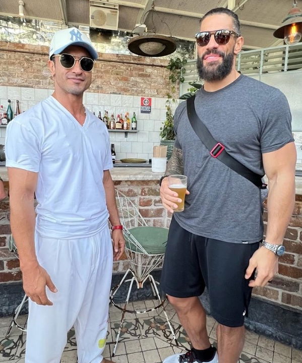 New Look At WWE’s Roman Reigns Filming For Street Fighter Movie