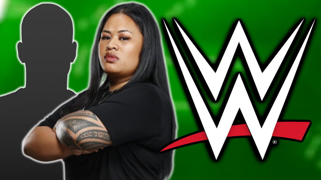 WWE logo and PJ Vasa
