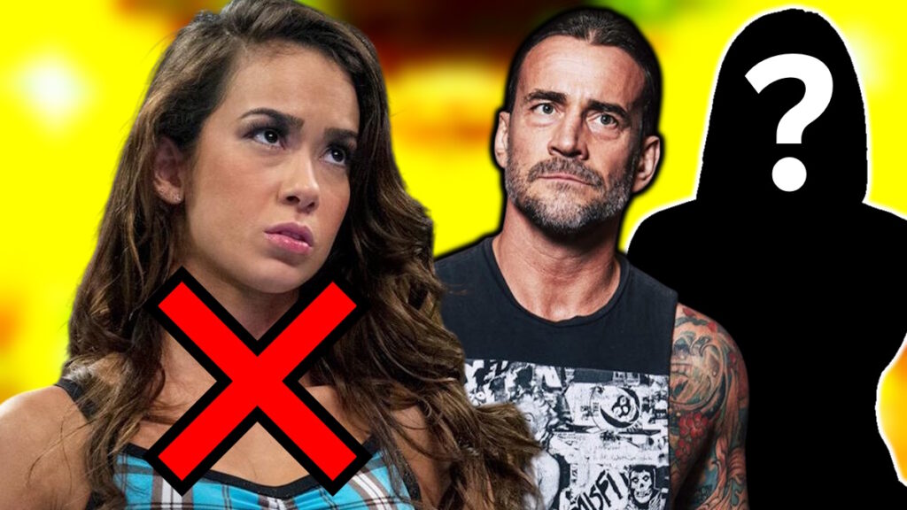 WWE stars CM Punk and AJ Lee