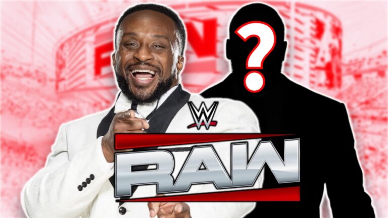 Big E and WWE Raw logo