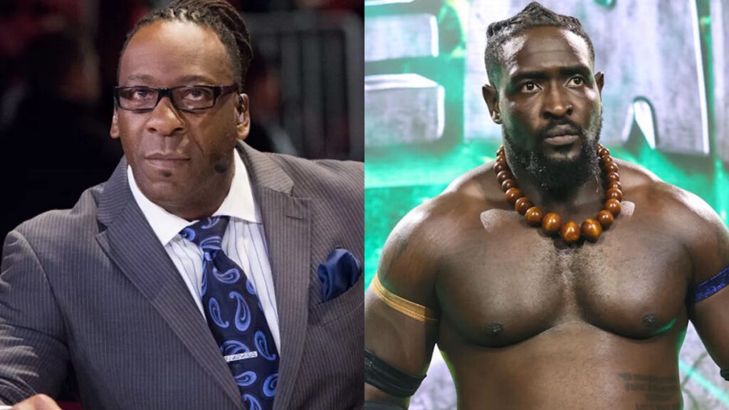 WWE stars Booker T and Oba Femi