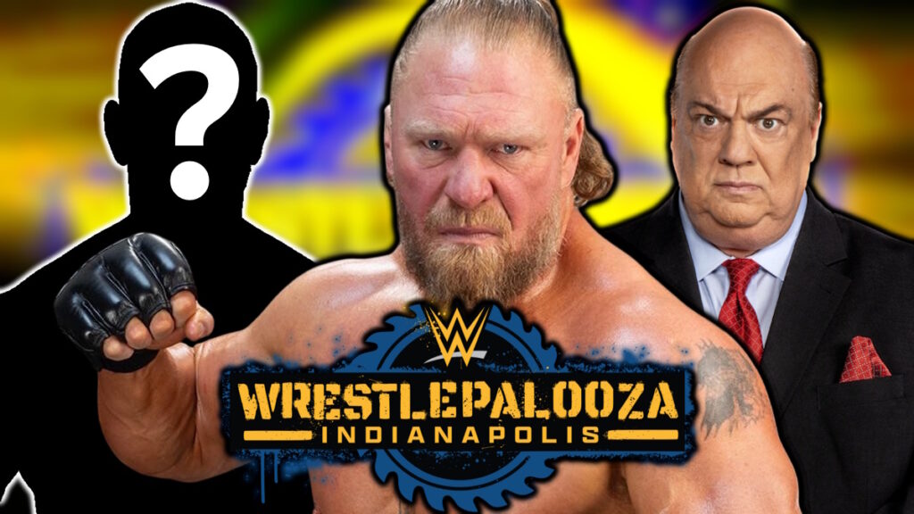 WWE Wrestlepalooza logo, Brock Lesnar and Paul Heyman