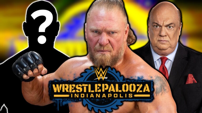 WWE Wrestlepalooza logo, Brock Lesnar and Paul Heyman