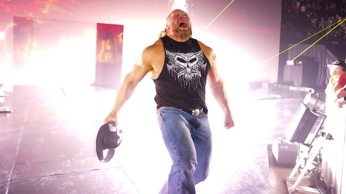 WWE star Brock Lesnar