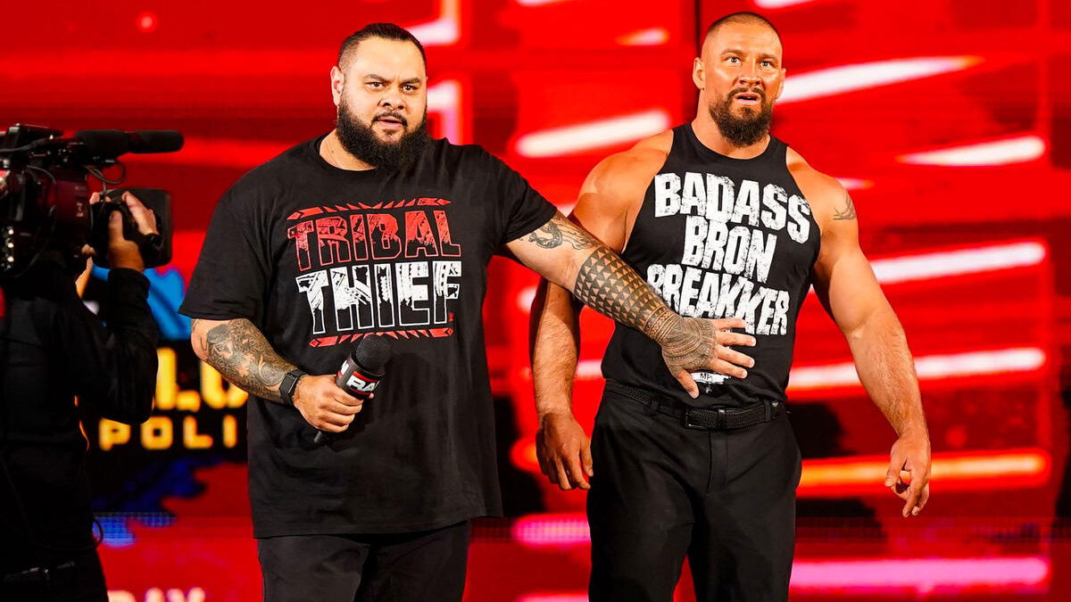WWE stars Bronson Reed and Bron Breakker