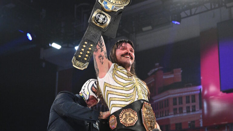 Dominik Mysterio at WWE AAA Worlds Collide