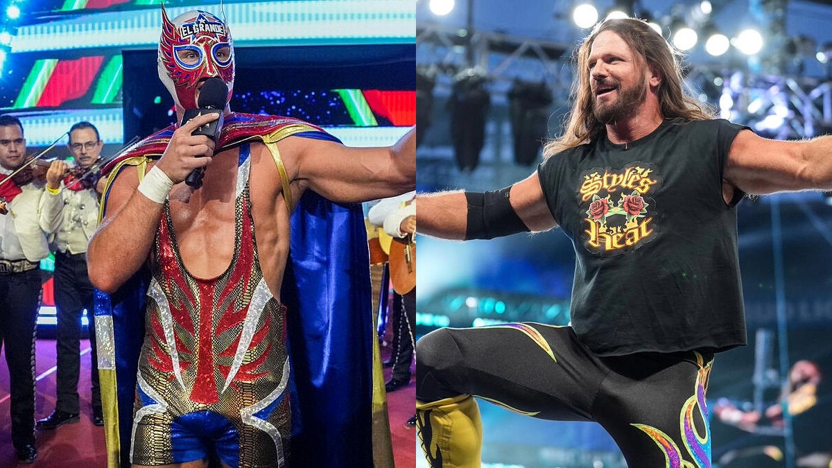 WWE's El Grande Americano and AJ Styles