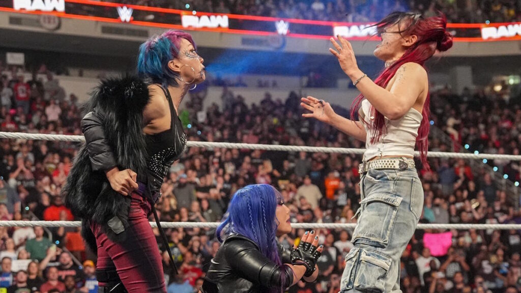 WWE stars Asuka and IYO SKY