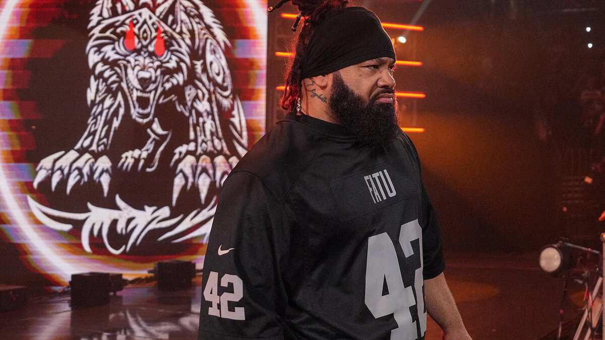 WWE star Jacob Fatu on SmackDown