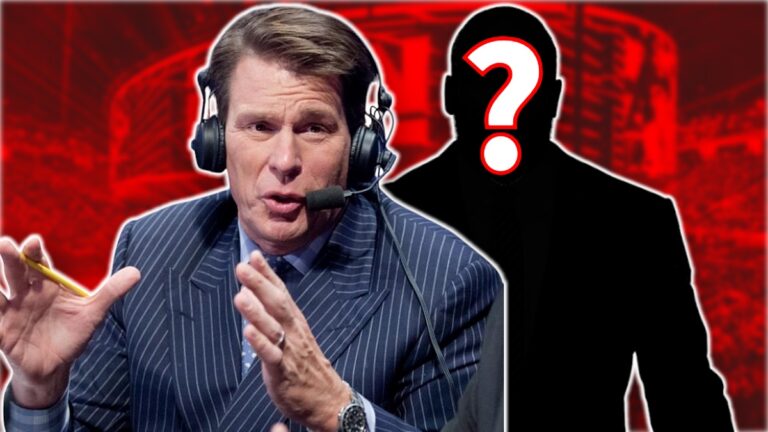 JBL on commentary in WWE