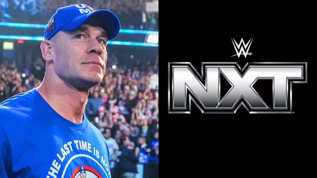 WWE NXT logo and John Cena