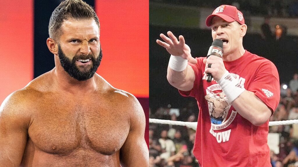 Matt Cardona and WWE's John Cena
