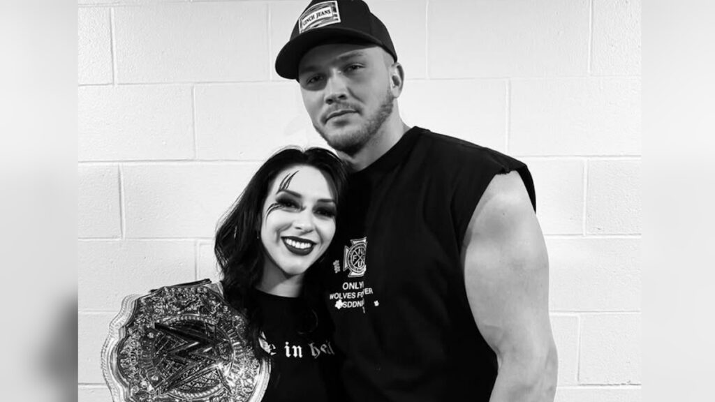 WWE stars Stephanie Vaquer and Myles Borne