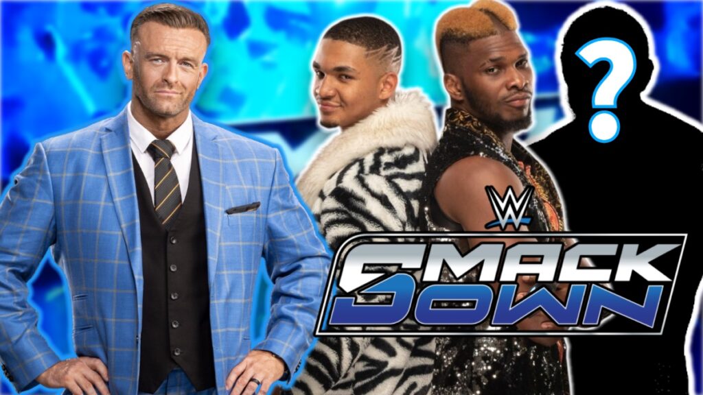 WWE SmackDown GM Nick Aldis with Private Party