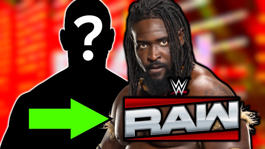 WWE Raw logo and Oba Femi