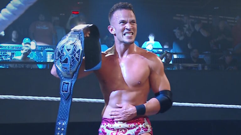 WWE NXT Champion Ricky Saints
