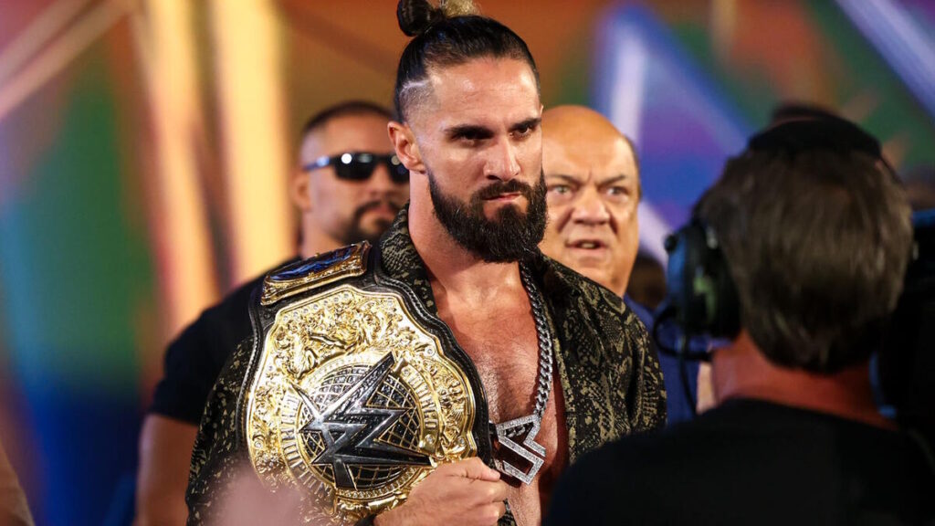 WWE World Heavyweight Champion Seth Rollins