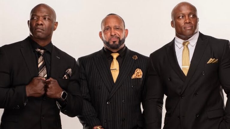 AEW stars MVP, Shelton Benjamin and Bobby Lashley