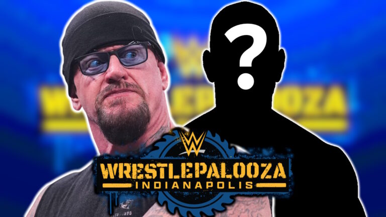 WWE Wrestlepalooza logo and The Undertaker
