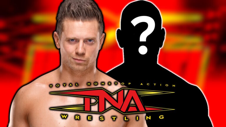 TNA Wrestling logo and WWE star The Miz