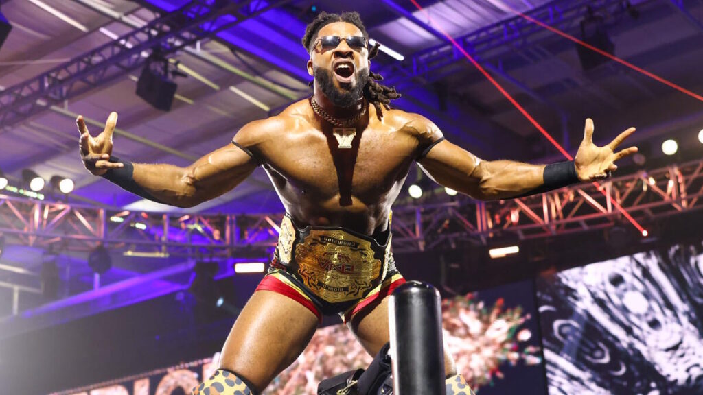 WWE NXT star and TNA World Champion Trick Williams