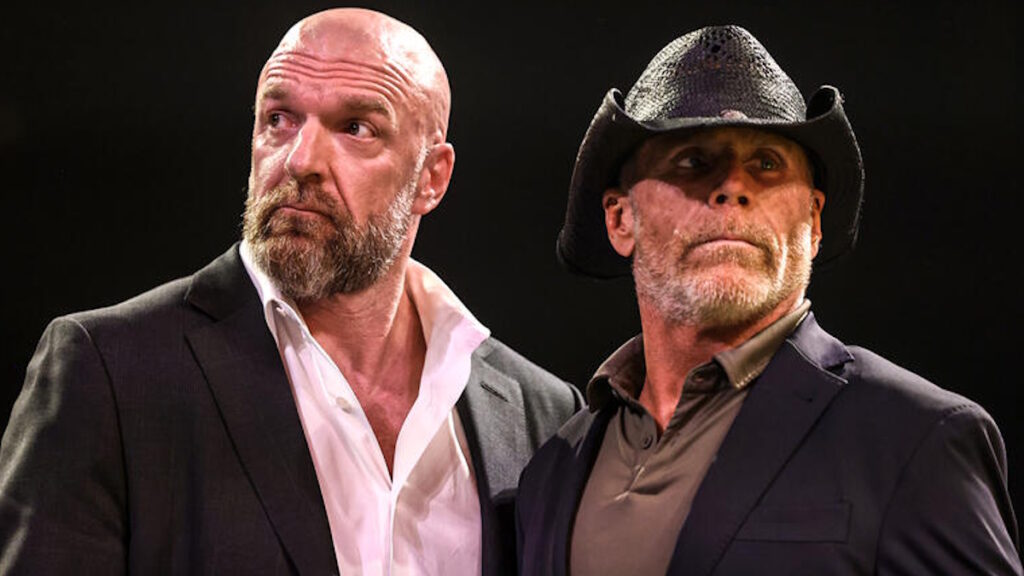 WWE's Triple H and Shawn Michaels
