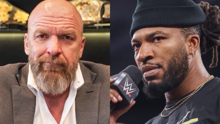 WWE stars Triple H and Trick Williams