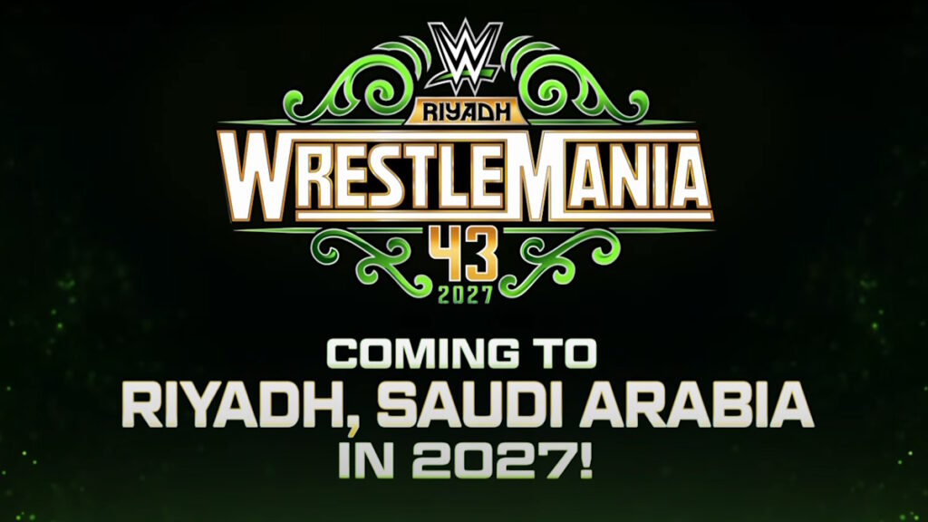 WWE WrestleMania 43 in Saudi Arabia logo