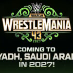 WWE WrestleMania 43 in Saudi Arabia logo