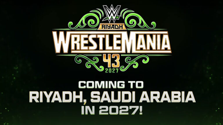 WWE WrestleMania 43 in Saudi Arabia logo