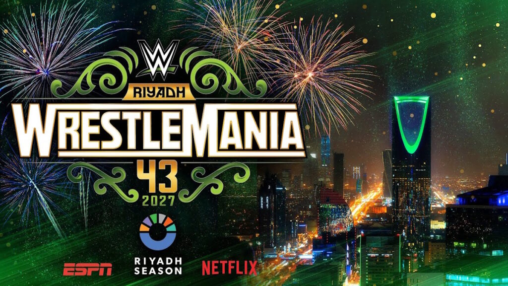WWE WrestleMania 43 Riyadh logo