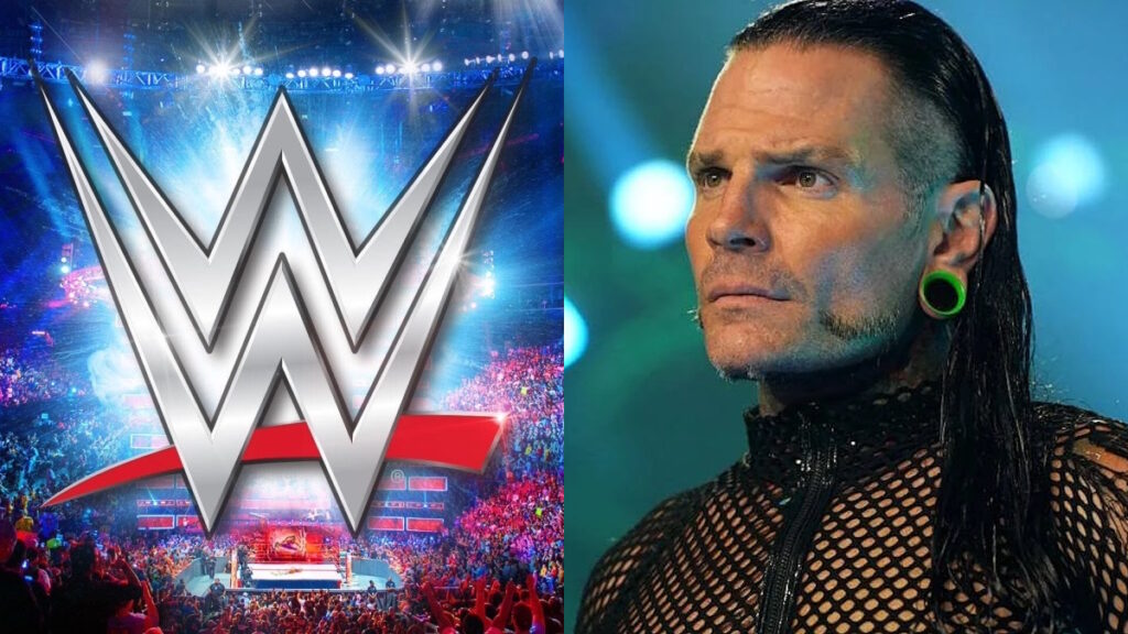 WWE logo and Jeff Hardy
