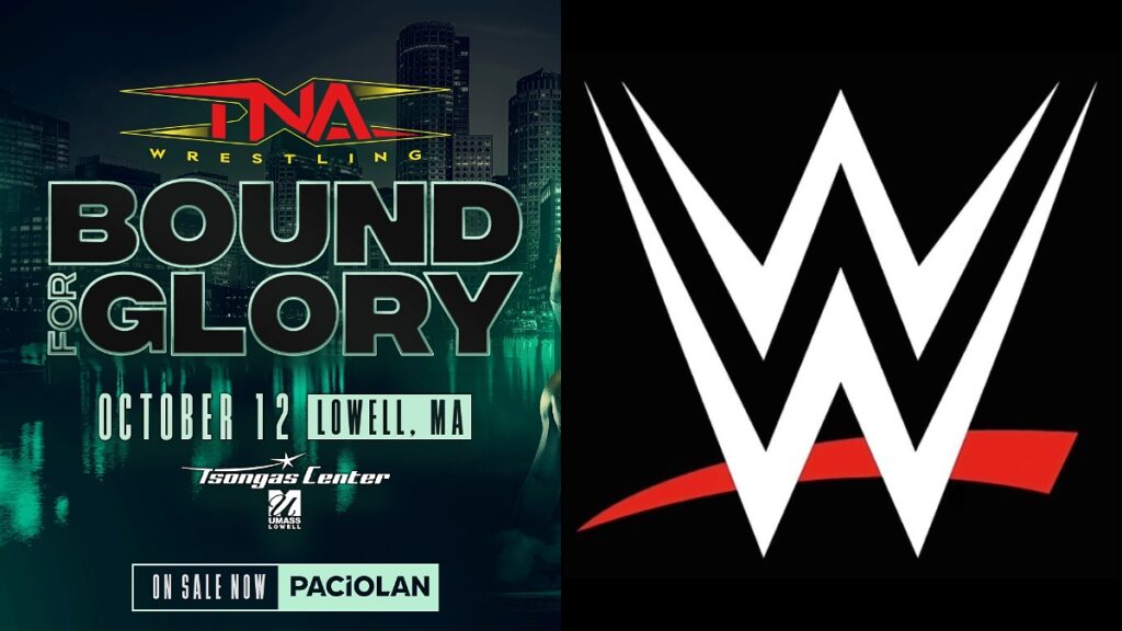 WWE logo and TNA Bound for Glory