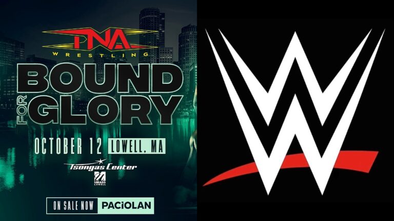 WWE logo and TNA Bound for Glory