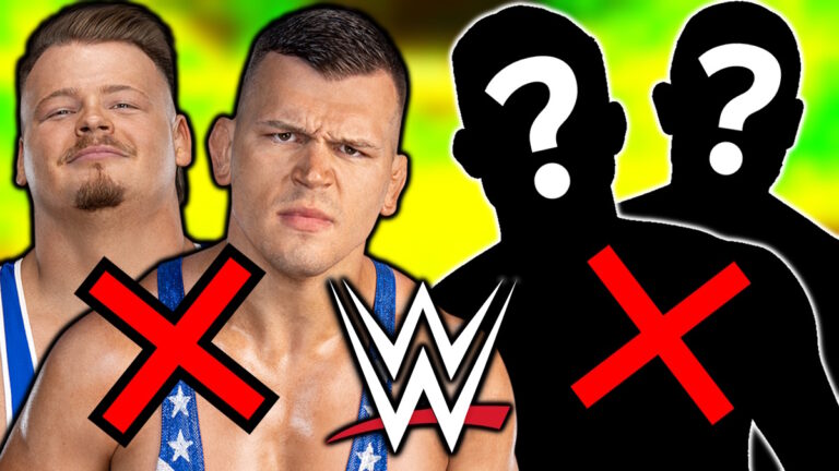 WWE logo and Creed Brothers