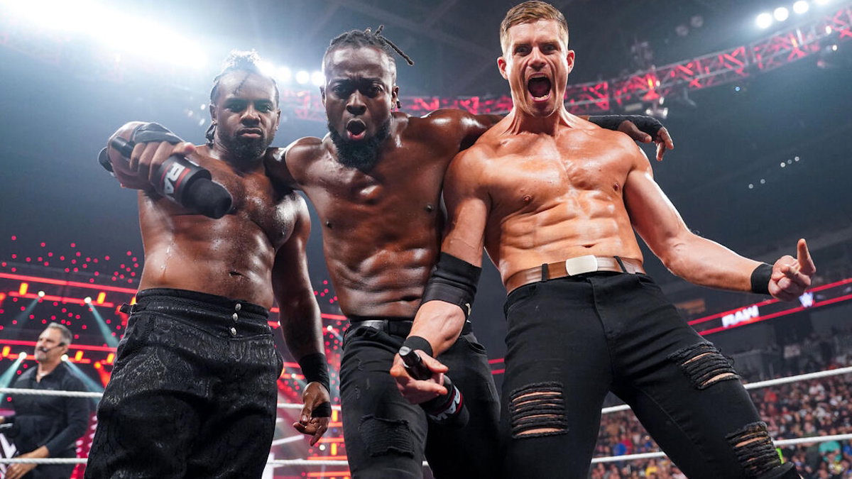 WWE stars New Day and Grayson Waller