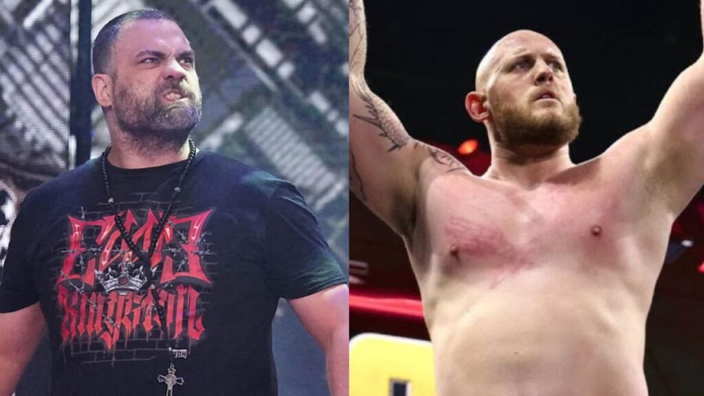 Eddie Kingston and Gabe Kidd in AEW
