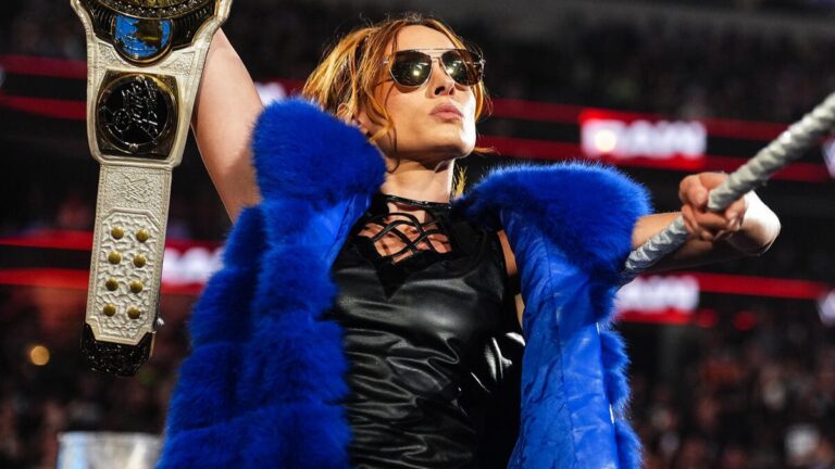 Becky Lynch on WWE Raw