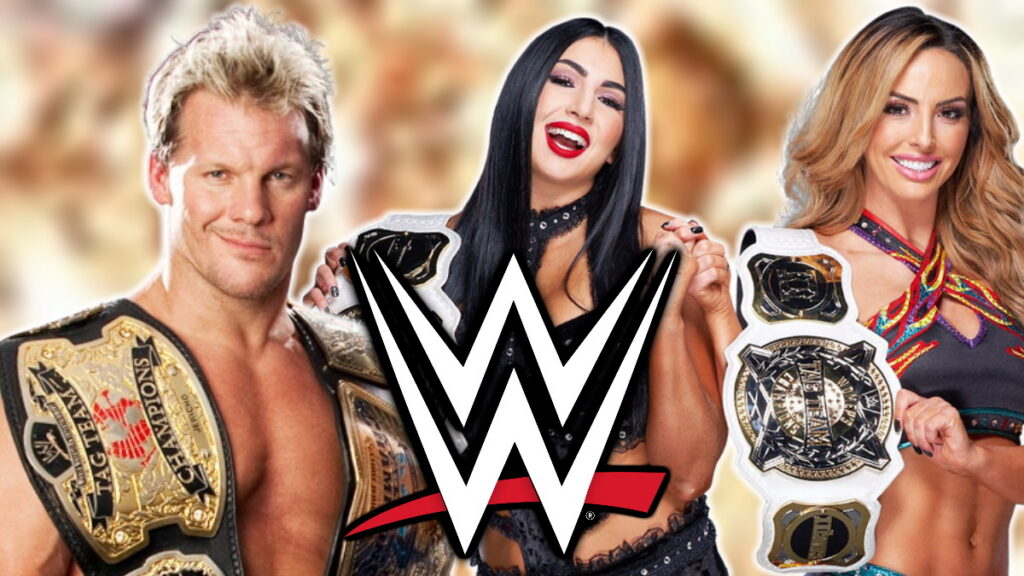 WWE logo with Chris Jericho and The IInspiration