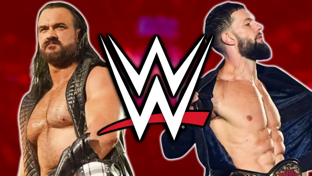 WWE stars Finn Balor and Drew McIntyre