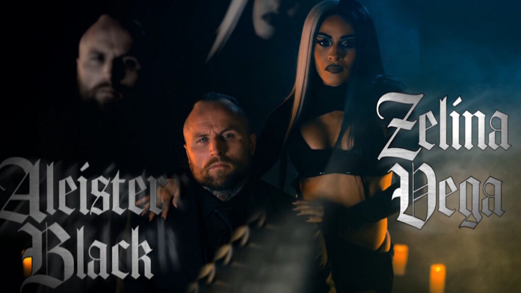 WWE stars Aleister Black and Zelina Vega